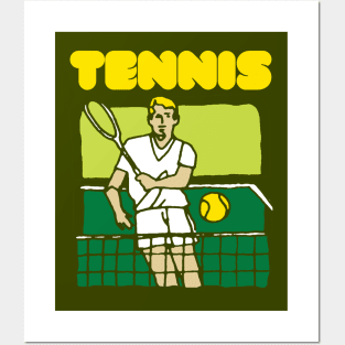 Tennis Posters and Art